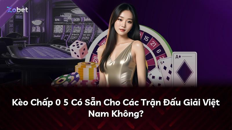 Kèo Chấp 0 5 Có Sẵn Cho Các Trận Đấu Giải Việt Nam Không?